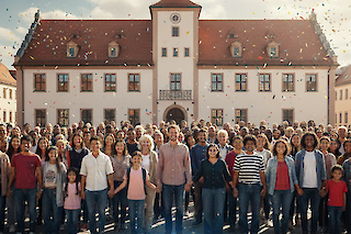 Jubiläum Demokratie